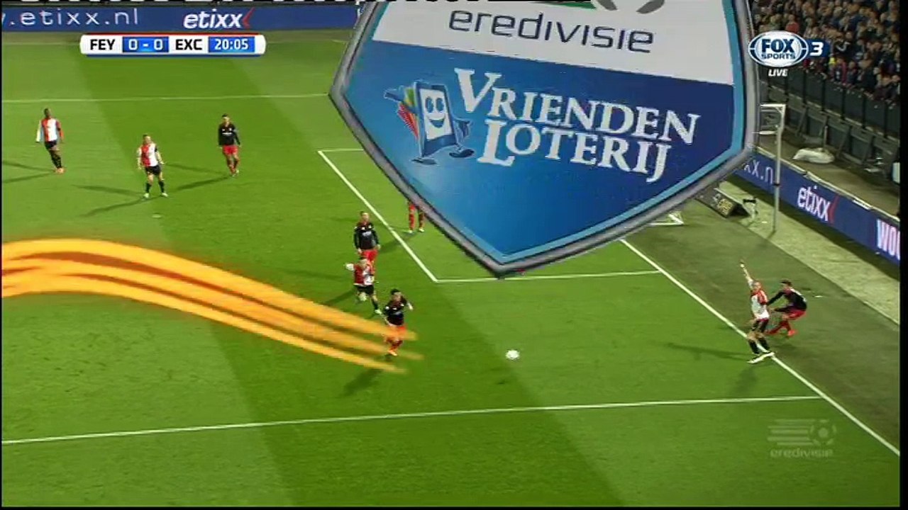 Dirk Kuyt Goal HD - Feyenoord 1 - 0 Excelsior - 02-04-2016
