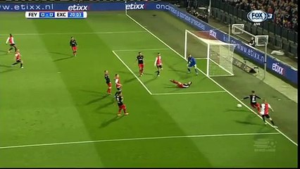 Dirk Kuyt Goal HD - Feyenoord 1 - 0 Excelsior - 02-04-2016 -