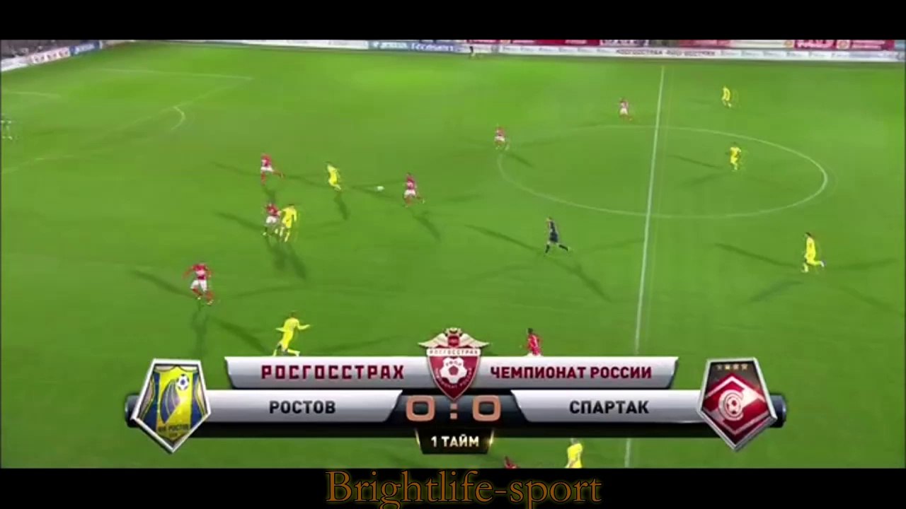 Ростов - Спартак Москва 2-0 (2 апреля 2016 г, Чемпионат России)