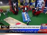 Javed Miandad and Anchor Funny Mimics Najam Sethi and N.Sharif Over Resign Issue!!