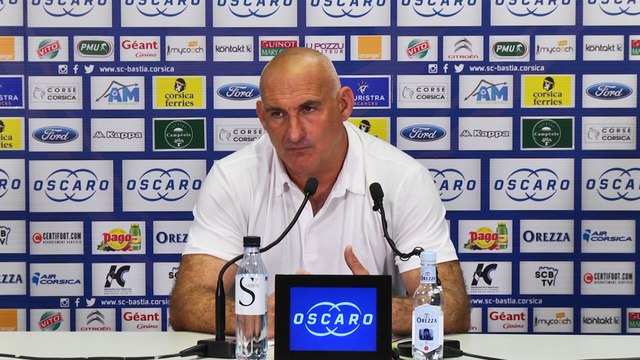 Bastia-Marseille : Conf. d'avant-match de F. Ciccolini