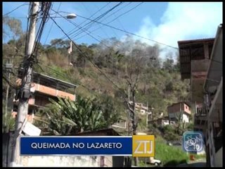 24-08-2015 - QUEIMADA NO LAZARETO - ZOOM TV JORNAL