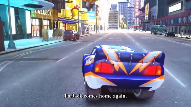 Spiderman Car For Kids - Sailing Sailing - JAKE driving Lightning Color