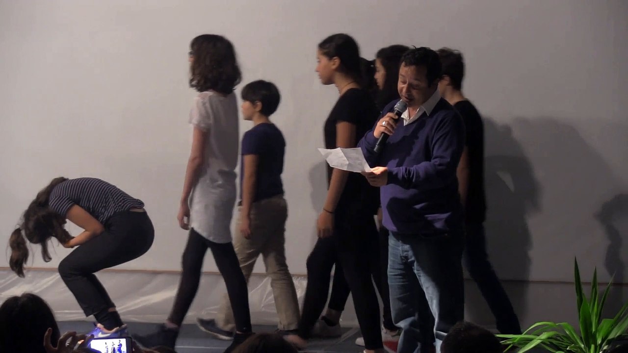 Danse et lecture par Tarik Bettahar