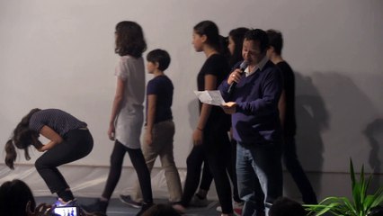 Danse et lecture par Tarik Bettahar