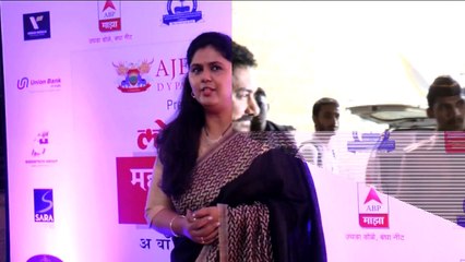 AMIR KHAN WALKS THE RED CARPET AT THE  LOKMAT MAHARASHTRIAN OF THE YEAR AWARD 2016