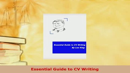PDF  Essential Guide to CV Writing PDF Book Free