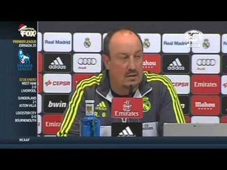 Rafa Benítez respaldó a James Rodríguez