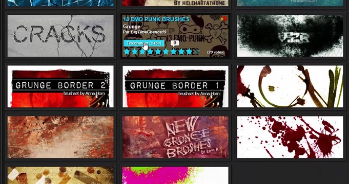 Photoshop : Add Brushes