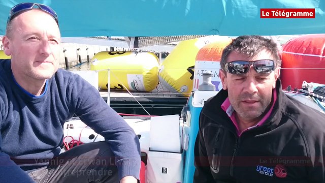 Transat ag2r - La Mondiale Yannig Livory : Un top 10, ça m'irait bien !