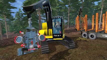 Farming Simulator 15 Cat & Log Truck Release