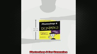 Photoshop 6 For Dummies