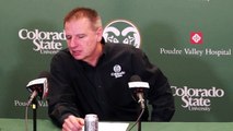 Colorado State Men's Basketball vs.  San Jose State Press Conference