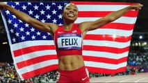 Allyson Felix collects very special Gold in womens 200m Final.