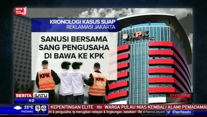 Kronologi Kasus Suap Reklamasi Jakarta