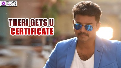 Vijay's 'Theri' Bags A Clean 'U' From Censor Board