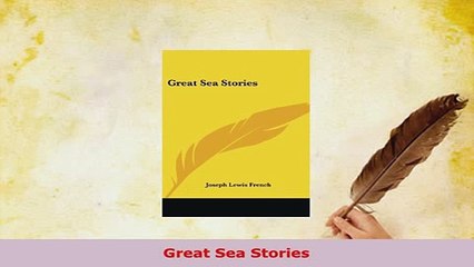 PDF  Great Sea Stories Read Online