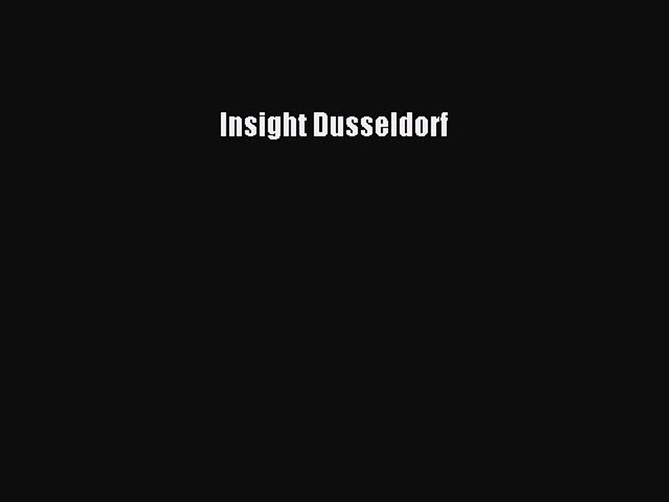 Download Insight Dusseldorf PDF Free