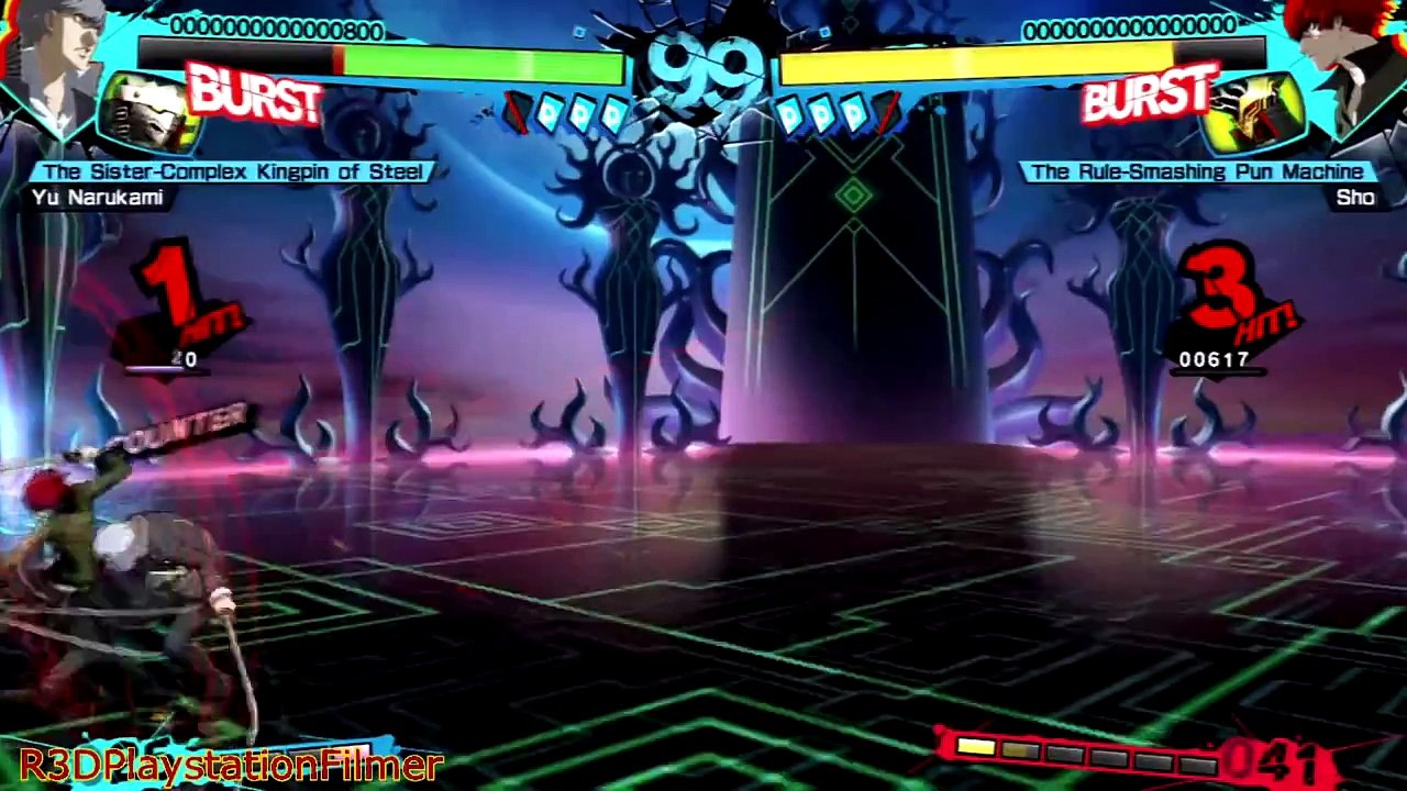 Persona 4 Arena Ultimax Story Mode - Chapter 14 - Final Boss Fight: "Sho" {English, Full 1080p HD}