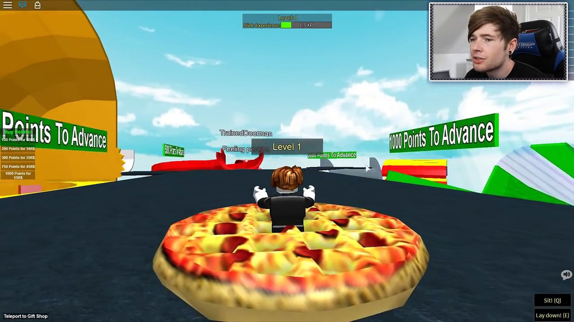 Roblox Driving A Giant Pizza Video Dailymotion - dantdm roblox giants