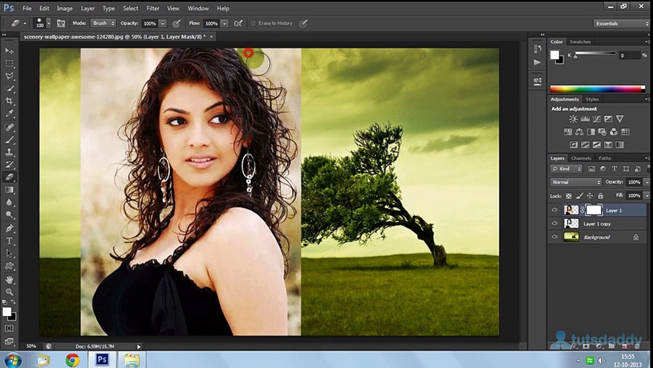 Hair Extraction in Photoshop CS6 - Photoshop Tutorial_HIGH