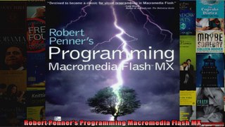 Robert Penners Programming Macromedia Flash MX