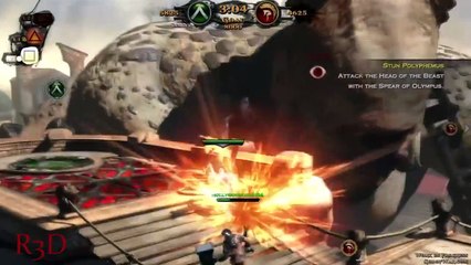 God of War Ascension Beta - I Kill a Titan Cyclops Myself
