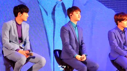 160401 EXO SECRET NIGHT - 음유시인 경수의 마지막 멘트, 벚꽃 2행시