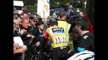 Tour of Britain 2013 - Start of Stage 6, 20th September - Sidmouth to Hay Tor, Devon.