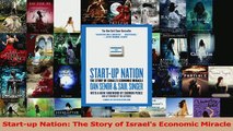 Read  Startup Nation The Story of Israels Economic Miracle Ebook Free