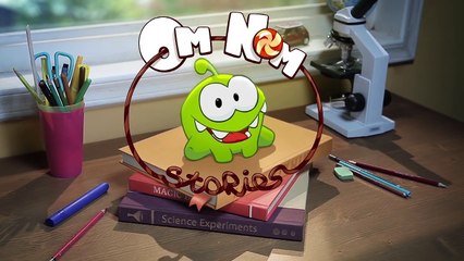 The adventures of Om Nom Om Nom Cut the Rope is sick