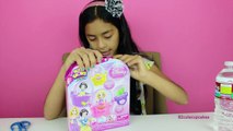 Glitzy Globes Disney Princesses Snow White & Rapunzel ★ How-to make Snow Glitzi Globes Pla