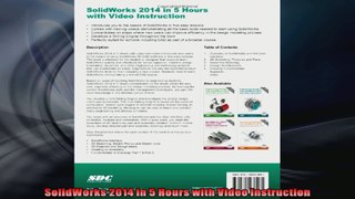 SolidWorks 2014 in 5 Hours with Video Instruction