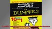 AutoCAD  AutoCAD LT AllinOne Desk Reference For Dummies For Dummies ComputerTech
