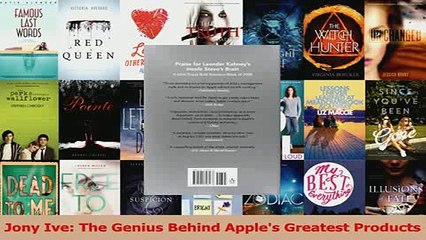 Read  Jony Ive The Genius Behind Apples Greatest Products Ebook Online