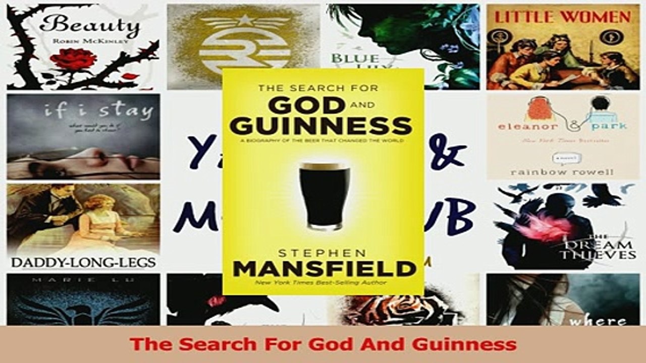 Read  The Search For God And Guinness Ebook Free