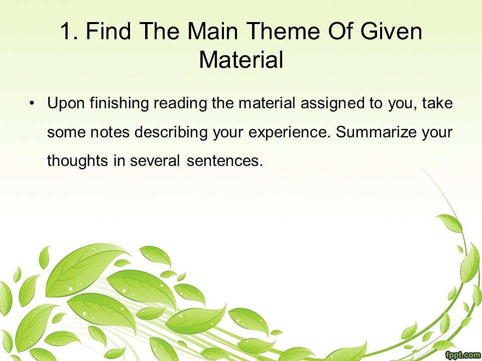 How To Write a Reflection Paper