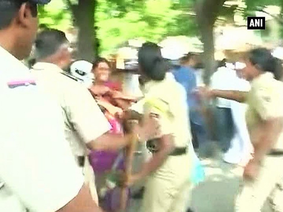 Police detain Trupti Desai near Maharashtra s Shani Shinganapur temple
