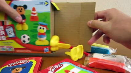 Play Doh Mickey Mouse and Minnie Mouse Disney Play-Doh Playsets SUPER Video!