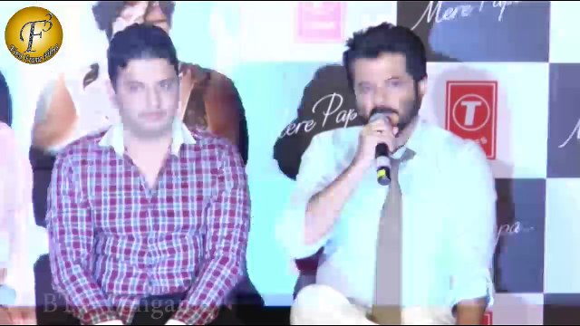 FATHER-DAUGHTER DUO OF ANIL AND SONAM KAPOOR LAUNCH 'MERE PAPA' VIDEO