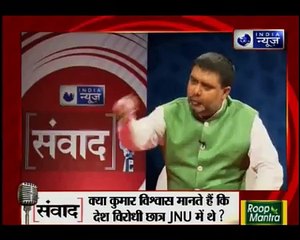 Samvaad leader Kumar Vishwas speaks exclusively to India News 8