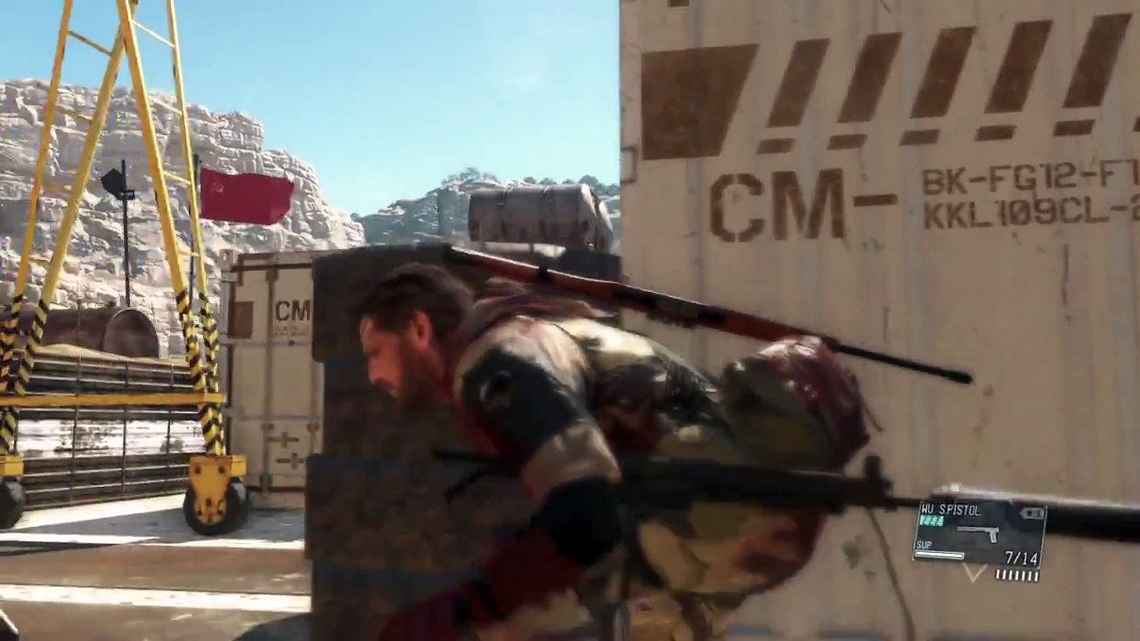 METAL GEAR SOLID V|THE PHANTOM PAIN Walkthrough Part 16 Over The Fence