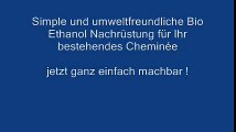 www.alfrafeuer.ch, Bio Ethanol Brenner in bestehende Kamine einsetzen !