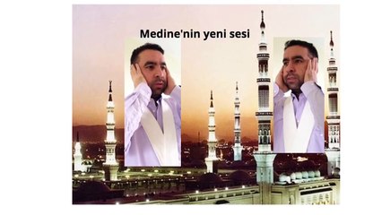 Metin Demirtaş. Medine akşam ezanı. Mescidin minarelerinden dalgalanan yanık "HAYYE ALEL FELÂH" .
