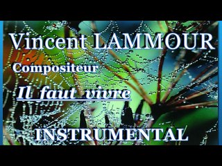 Vincent LAMMOUR Il faut vivre INSTRUMENTAL