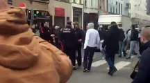 La tension monte à Bruxelles: plus d'une centaine de jeunes tentent de rejoindre la Bourse (VIDEO 1)