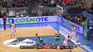 Highlights: Panathinaikos Athens-Cedevita Zagreb