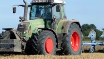 On-land Ploughing Pflügen FENDT 820 Vario   Lemken Juwel 8 - Vrolijk Landbouw
