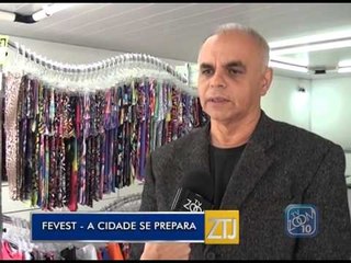 21-07-15 - CIDADE SE PREPARA PARA A FEVEST - ZOOM TV JORNAL