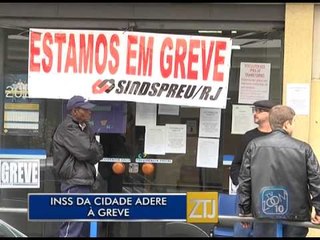 23-07-15 - INSS DA CIDADE ADERE À GREVE - ZOOM TV JORNAL